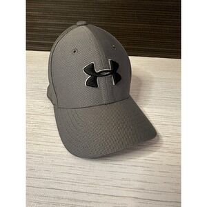 Under Armour Kids Classic Fit Grey Mesh Baseball Cap Hat Youth Small Medium